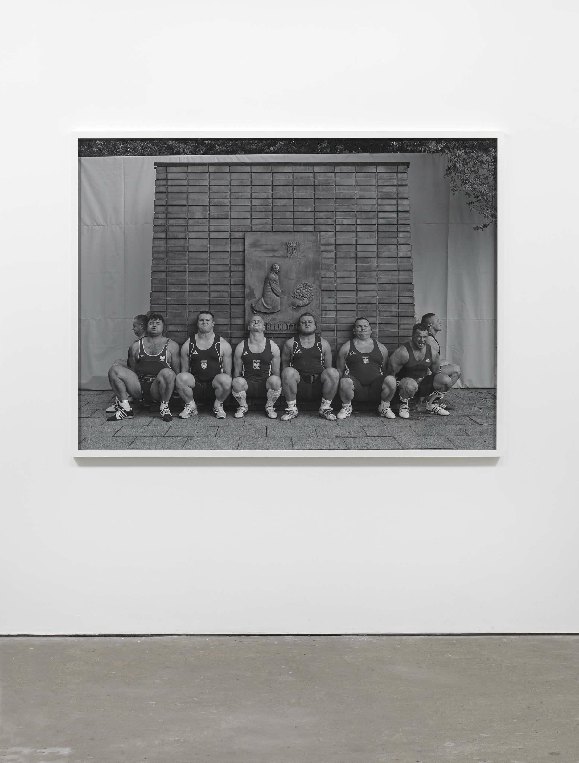 Heavy Weight History (Willy Brandt) by Christian Jankowski