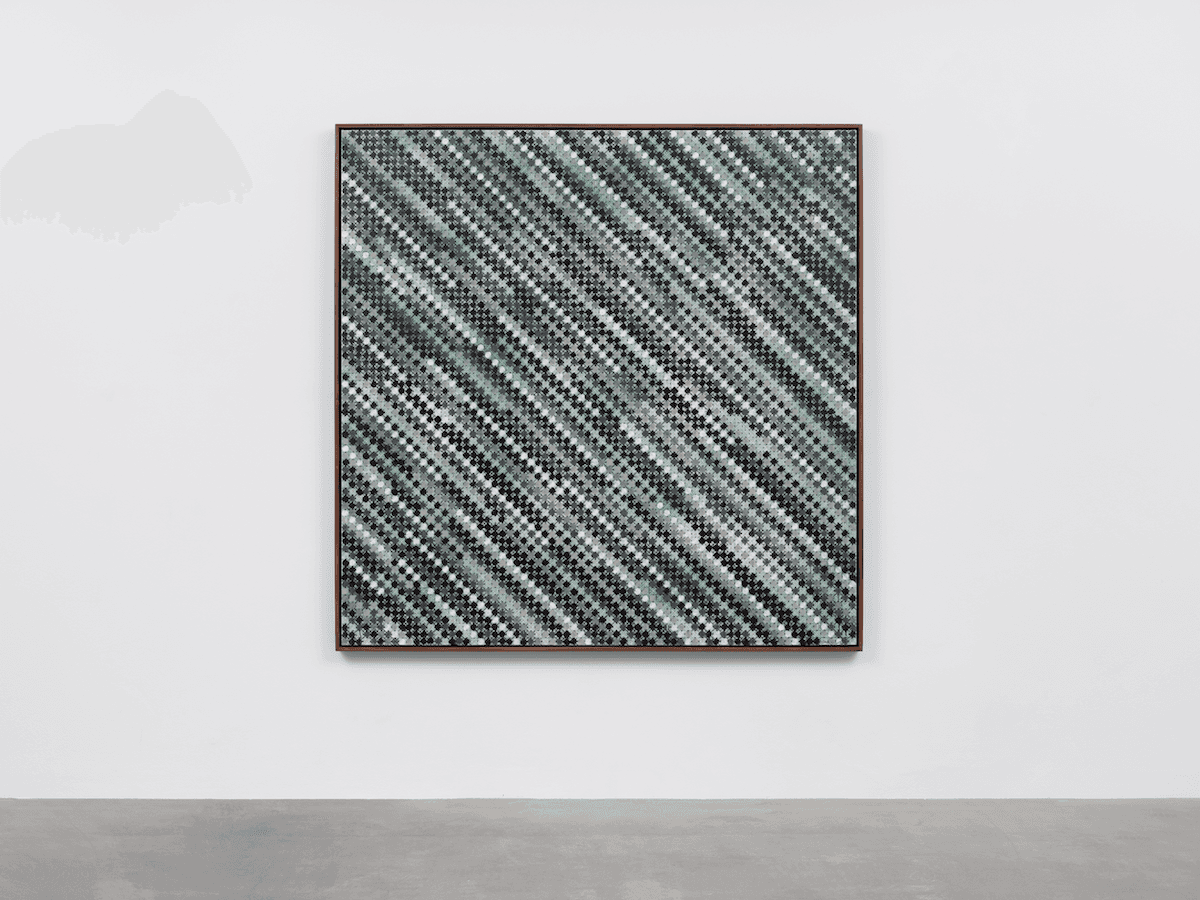 Appearance of Crosses 2025-15 by Ding Yi