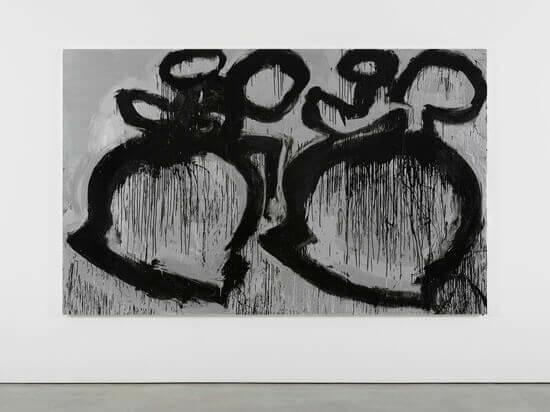 Landscape Mickey by Joyce Pensato