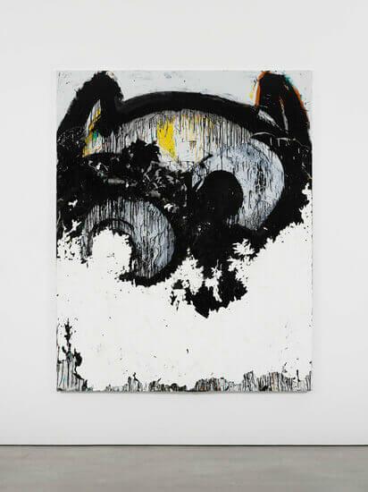 The Erased Batman by Joyce Pensato