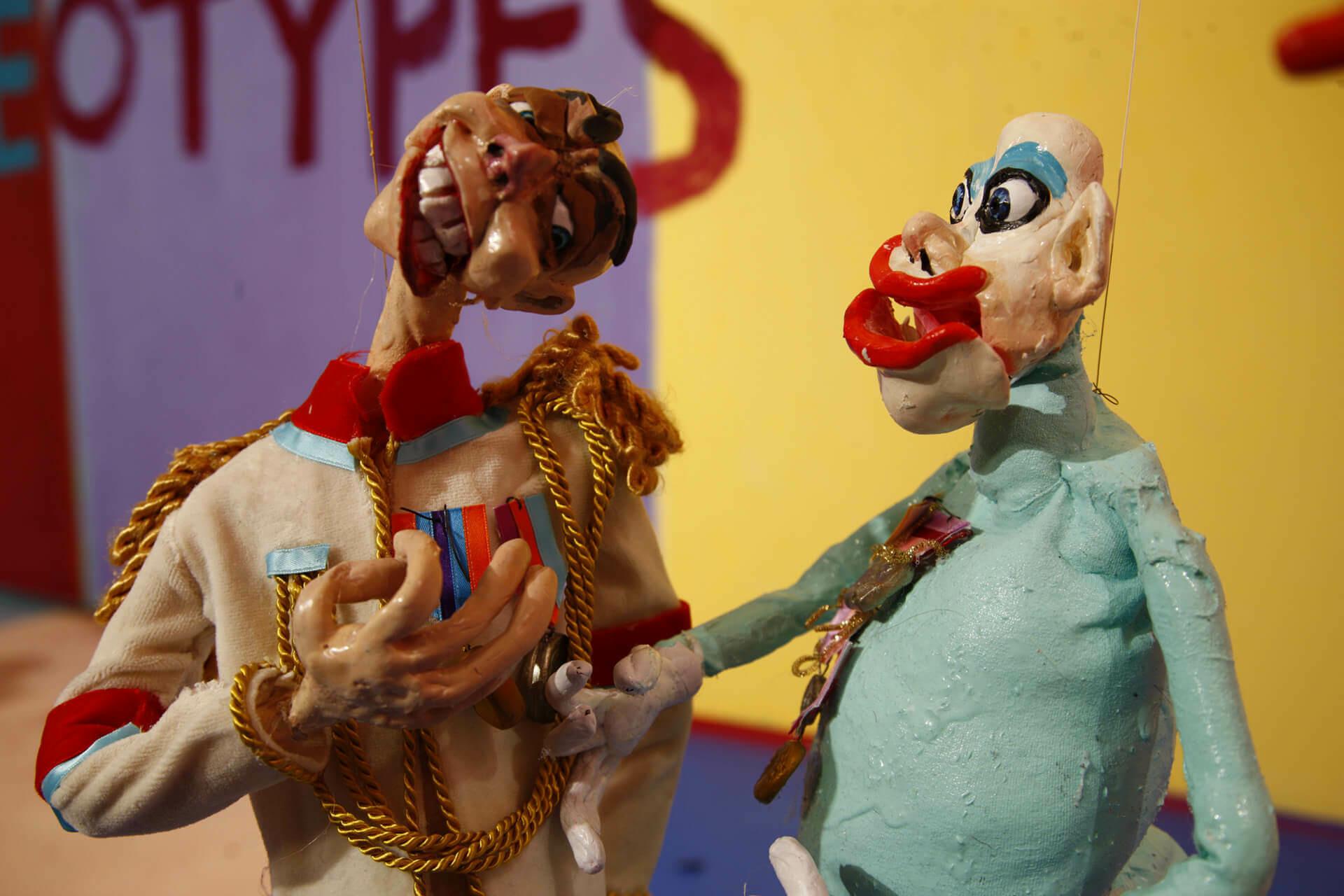The Parade of Rituals and Stereotypes by Nathalie Djurberg & Hans Berg