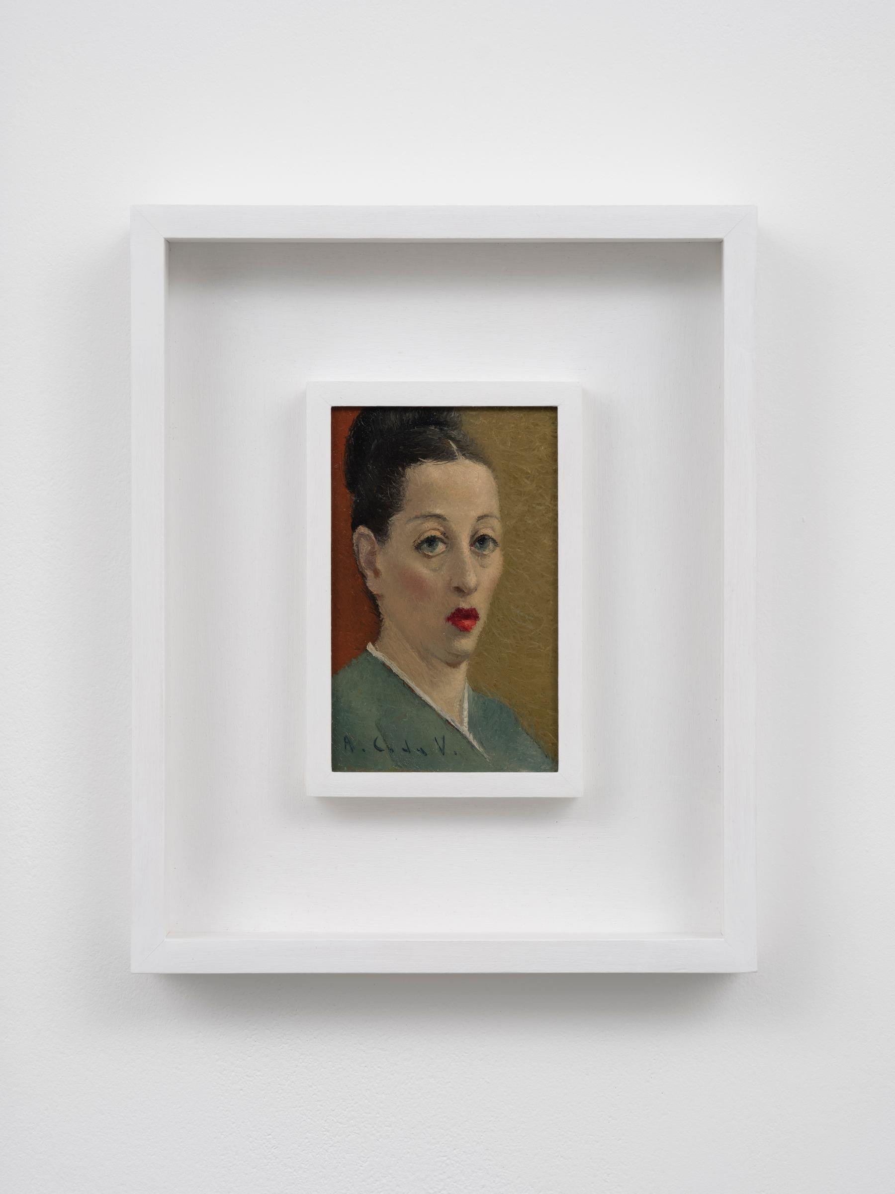 Testa di donna by Antonio Calderara